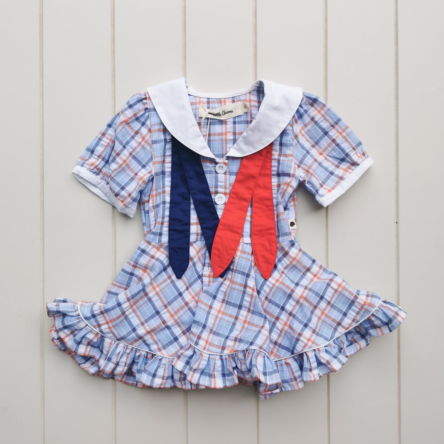 Freddie Sailor Frilly Romper