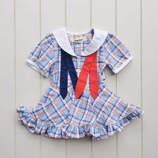 Freddie Sailor Frilly Romper