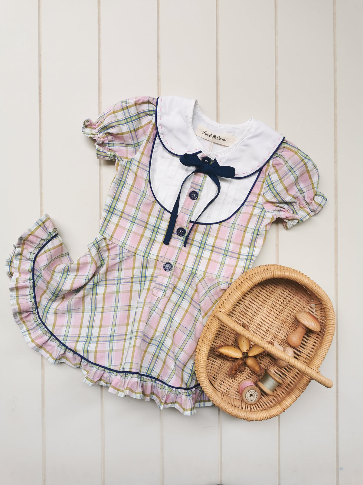 Matilda Pleated Frilly Romper