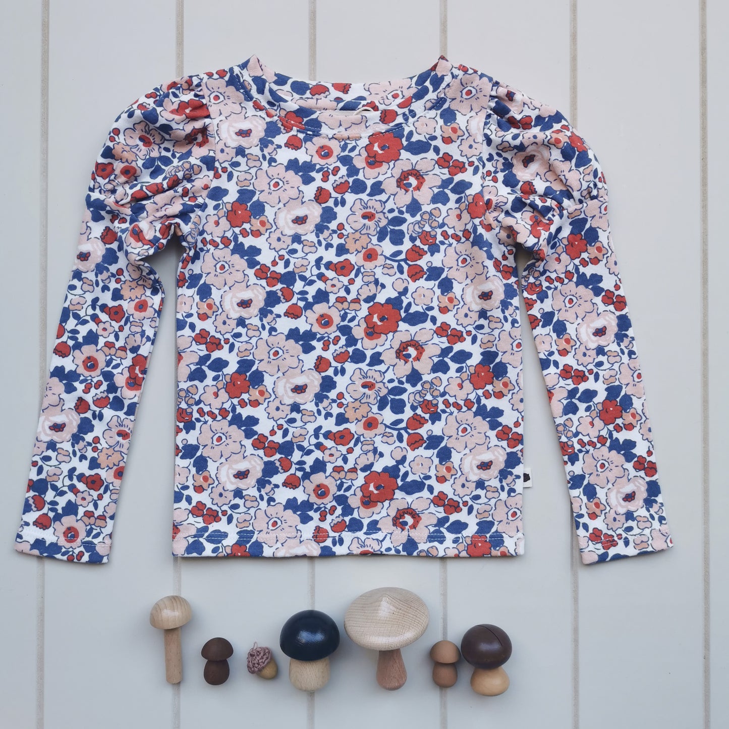 Martha Long Sleeve Bubble Tee