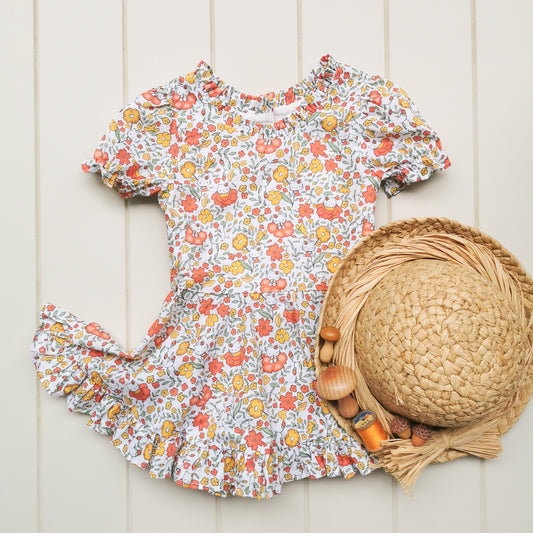 Tanny Picnic Frilly Romper