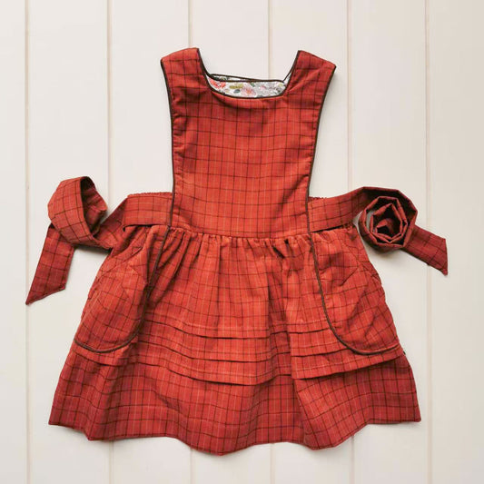 Rusty Bib Dress