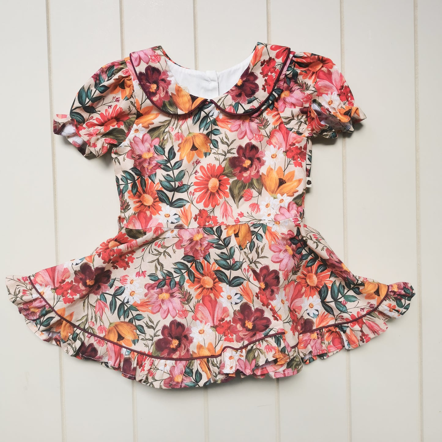 Garnet PeterPan Frilly