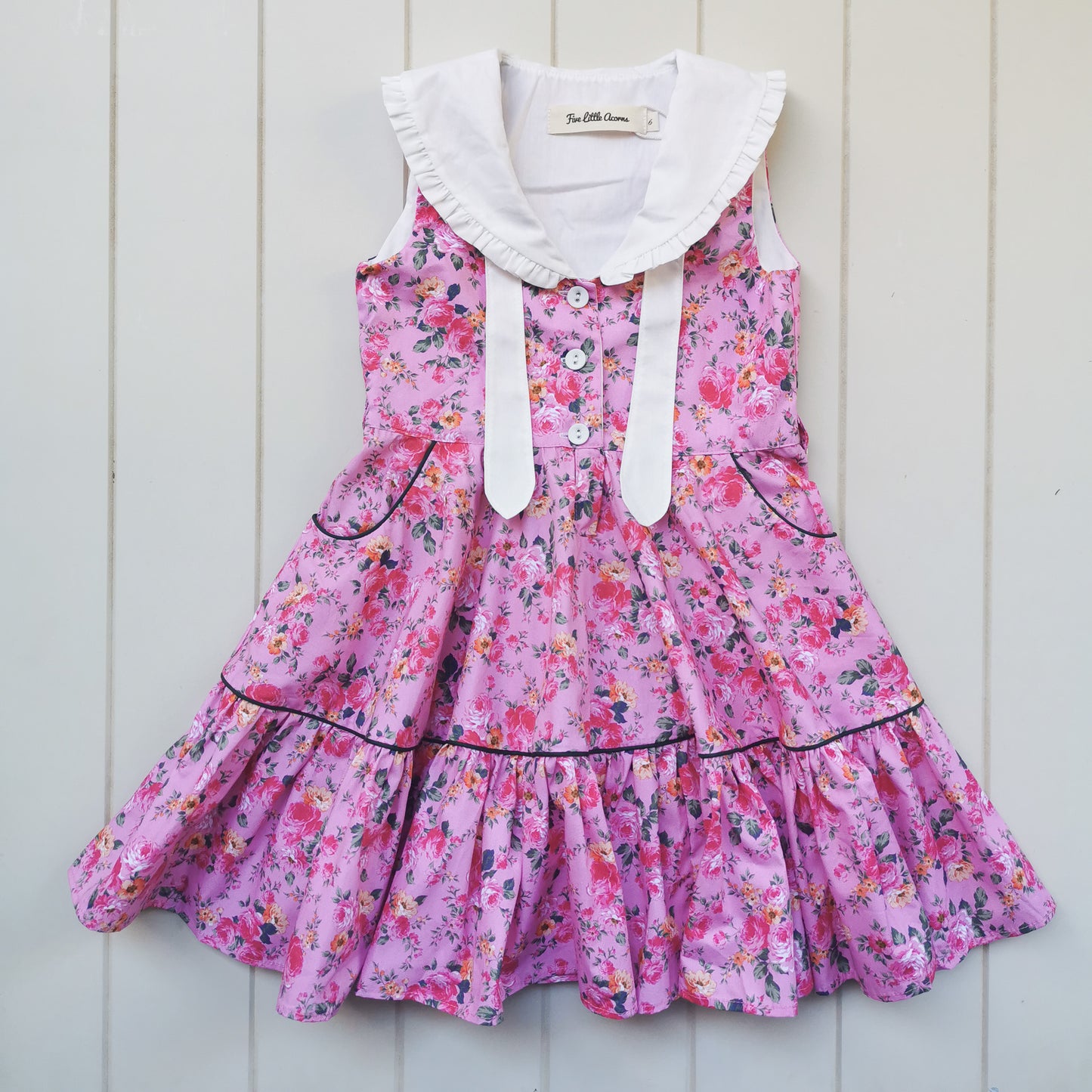 Stacey Sailor Frilly Romper + Dress
