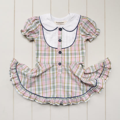 Matilda Pleated Frilly Romper