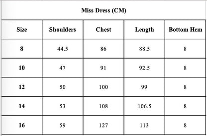 Imogen Miss Dress (Adult size)